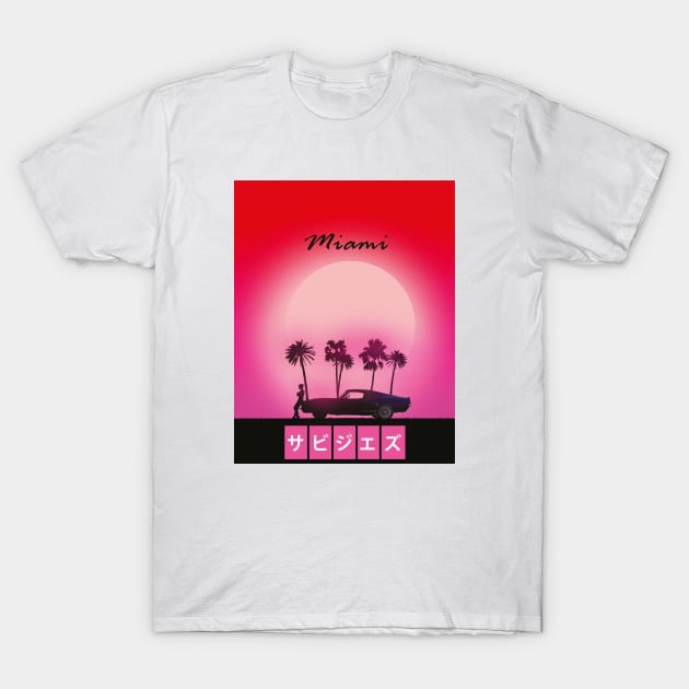 Miami T-Shirt by SomewhereSky